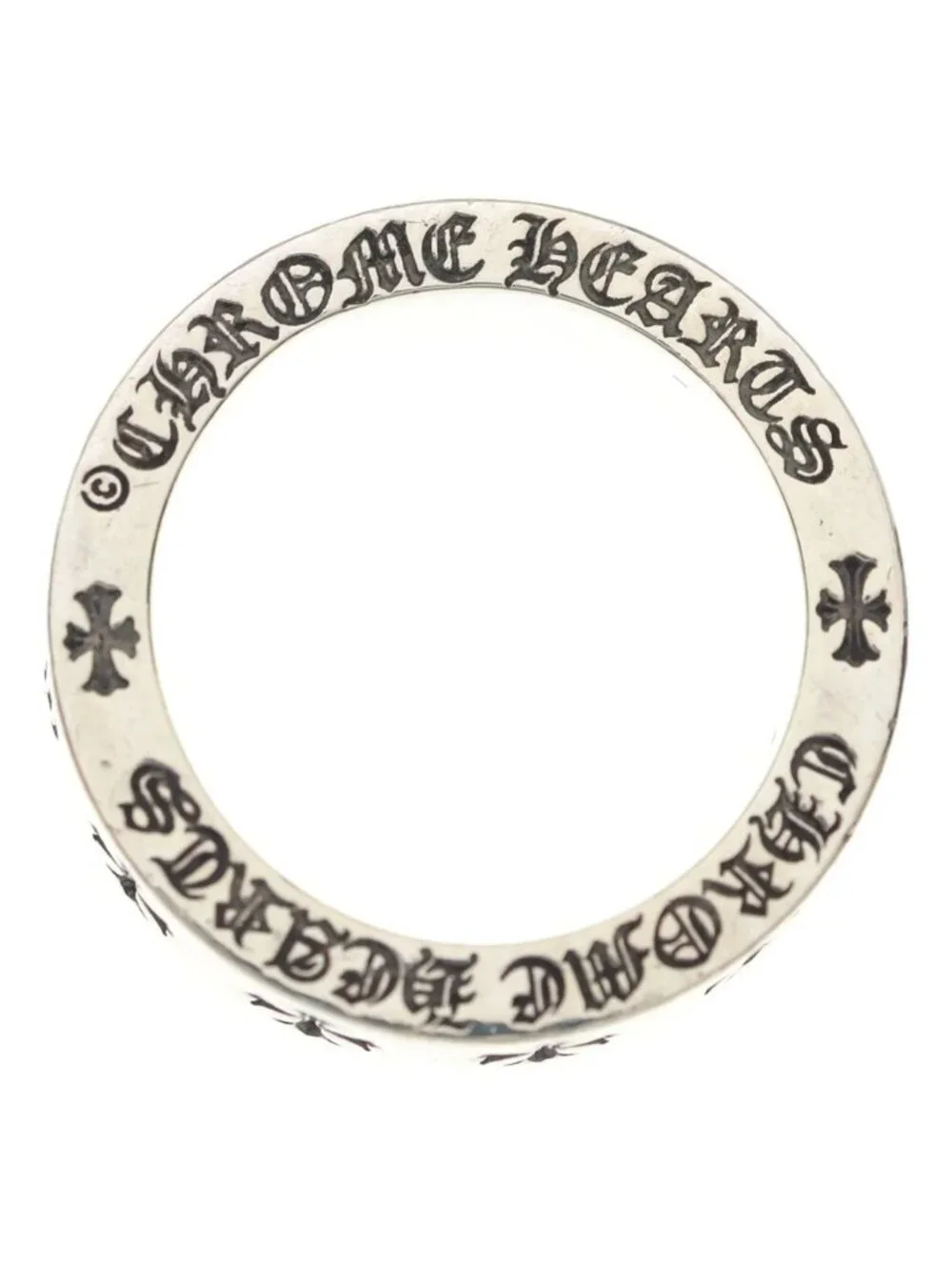 Chrome Hearts Spacer Forever Silver Ring